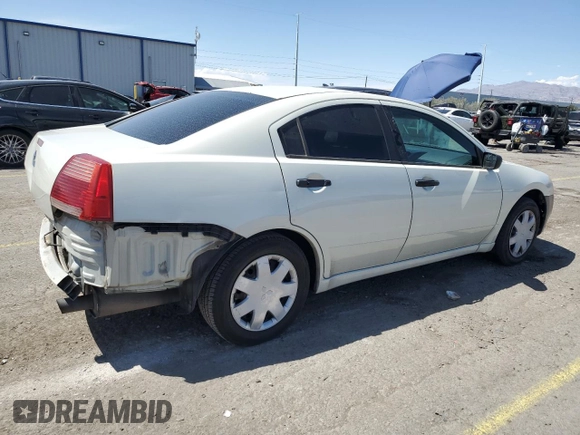 2004 Mitsubishi Galant DE with VIN 4A3AB26F64E085082, listed as a Copart auction lot 52457665 with 175,956 mi miles and Salvage Title. Bid and sale history available at carsss.com. Image 3.