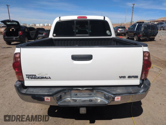 2007 Toyota Tacoma with VIN 5TELU42N57Z381095, listed as a Copart auction lot 50397415 with 44,492 mi miles and Salvage Title. Bid and sale history available at DreamBid. Image 6.