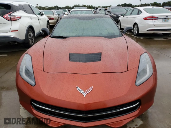 2015 Chevrolet Corvette Z51 2LT with VIN 1G1YK2D76F5109440, listed as a Copart auction lot 74430084 with 0 mi miles and Non Repairable. Bid and sale history available at carsss.com. Image 5.