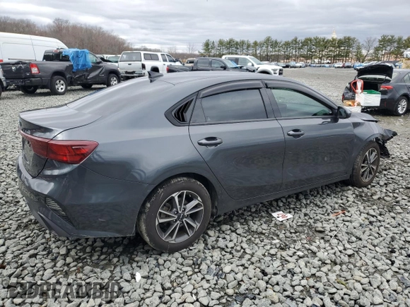 2022 Kia Forte LXS with VIN 3KPF24AD9NE502095, listed as a Copart auction lot 49379155 with 28,300 mi miles and Salvage Title. Bid and sale history available at carsss.com. Image 3.