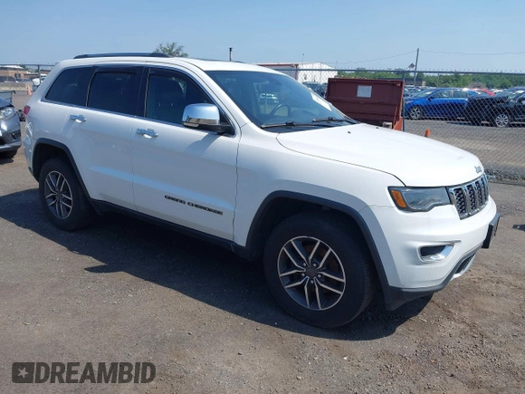 2019 Jeep Grand Cherokee Limited with VIN 1C4RJFBG8KC593755, listed as a IAAI auction lot 42500849 with 287,858 mi miles and . Bid and sale history available at DreamBid. Image 1.
