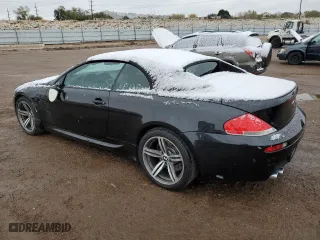 2007 BMW 6 Series M6 with VIN WBSEK93517CY78050, listed as a Copart auction lot 77891944 with 83,403 mi miles and Salvage Title. Bid and sale history available at carsss.com. Image 2.