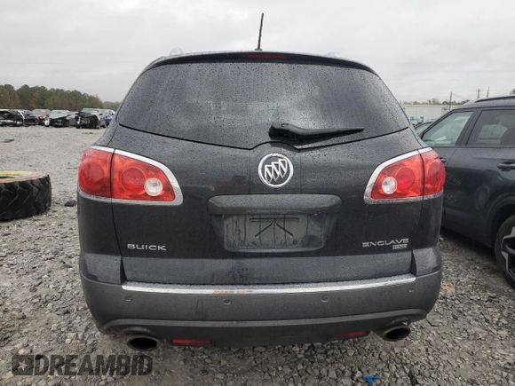 2011 Buick Enclave CXL-1 with VIN 5GAKRBED1BJ360625, listed as a Copart auction lot 80906914 with 212,364 mi miles and Salvage Title. Bid and sale history available at carsss.com. Image 6.