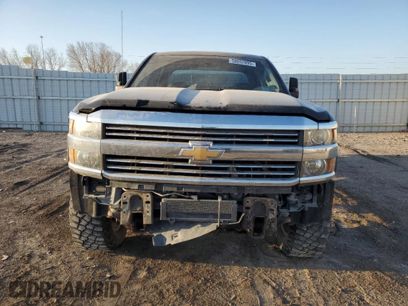 2017 Chevrolet Silverado 3500HD Work Truck with VIN 1GC4KYCG4HF187514, listed as a Copart auction lot 50652095 with 129,462 mi miles and Salvage Title. Bid and sale history available at carsss.com. Image 5.