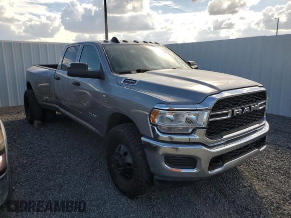 2021 Ram 3500 Tradesman with VIN 3C63RRGL4MG566694, listed as a Copart auction lot 74529214 with 0 mi miles and Non Repairable. Bid and sale history available at carsss.com. Image 4.