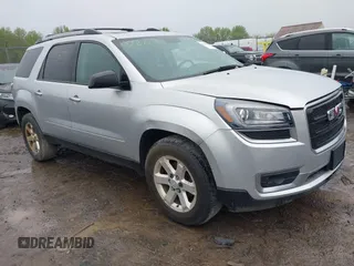 2015 GMC Acadia SLE with VIN 1GKKVPKD7FJ351675, listed as a IAAI auction lot 42202039 with 186,775 mi miles and . Bid and sale history available at carsss.com. Image 1.