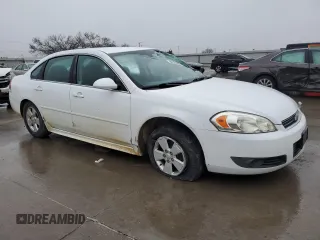 2011 Chevrolet Impala LT Fleet with VIN 2G1WG5EK8B1126510, listed as a Copart auction lot 45324565 with 126,770 mi miles and Salvage Title. Bid and sale history available at DreamBid. Image 4.