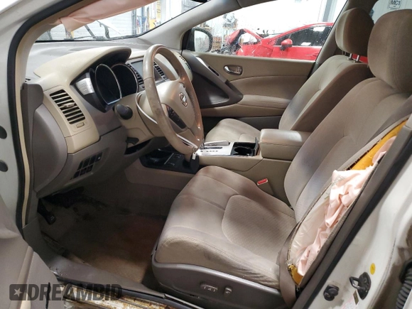 2009 Nissan Murano SL with VIN JN8AZ18W69W138729, listed as a Copart auction lot 45985445 with 210,232 mi miles and Salvage Title. Bid and sale history available at DreamBid. Image 7.