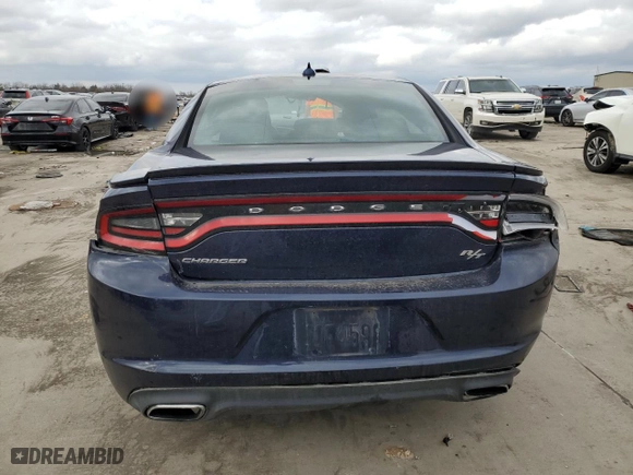 2017 Dodge Charger R/T with VIN 2C3CDXCT9HH525182, listed as a Copart auction lot 85168464 with 0 mi miles and Salvage Title. Bid and sale history available at carsss.com. Image 6.