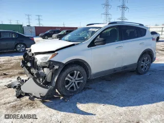 2017 Toyota RAV4 LE with VIN JTMZFREVXHJ721995, listed as a Copart auction lot 45951165 with 147,819 mi miles and Salvage Title. Bid and sale history available at carsss.com. Image 1.