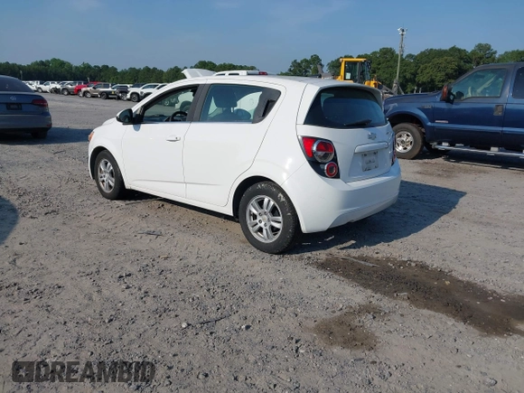 2012 Chevrolet Sonic LT with VIN 1G1JC6SH3C4104943, listed as a IAAI auction lot 42573791 with 118,316 mi miles and . Bid and sale history available at DreamBid. Image 3.