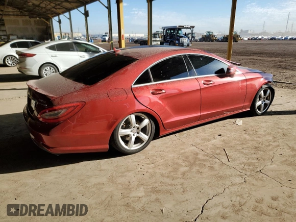 2014 Mercedes-Benz CLS-Class CLS 550 with VIN WDDLJ9BB4EA118234, listed as a Copart auction lot 46374625 with 70,913 mi miles and Salvage Title. Bid and sale history available at carsss.com. Image 3.