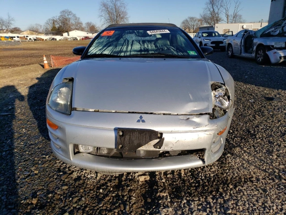 2002 Mitsubishi Eclipse GT with VIN 4A3AE85H82E042471, listed as a Copart auction lot 84645844 with 82,689 mi miles and Salvage Title. Bid and sale history available at carsss.com. Image 5.