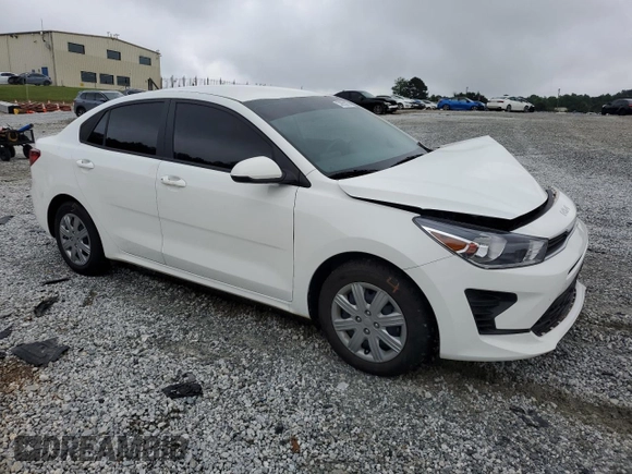 2023 Kia Rio LX z VIN 3KPA24AD6PE604127, wystawiony jako Copart lot #53955075 z przebiegiem 12 319 mil mil oraz Szkoda całkowita • Salvage title. Historia ofert i sprzedaży dostępna na DreamBid. Obrazek 4.