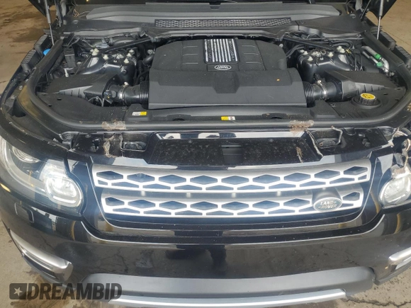 2016 Land Rover Range Rover Sport HSE with VIN SALWR2PFXGA114879, listed as a Copart auction lot 60440285 with 64,202 mi miles and Salvage title. Bid and sale history available at DreamBid. Image 12.