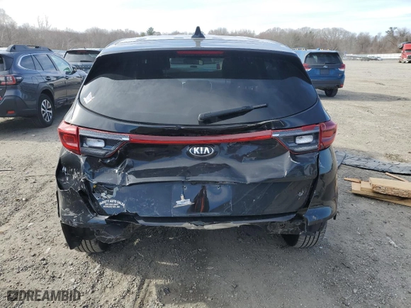 2020 Kia Sportage LX with VIN KNDPMCAC8L7630731, listed as a Copart auction lot 48166995 with 88,127 mi miles and Salvage Title. Bid and sale history available at carsss.com. Image 6.
