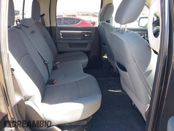 2018 Ram 1500 Big Horn with VIN 1C6RR7LT5JS163638, listed as a IAAI auction lot 41844678 with 53,756 mi miles and . Bid and sale history available at DreamBid. Image 8.