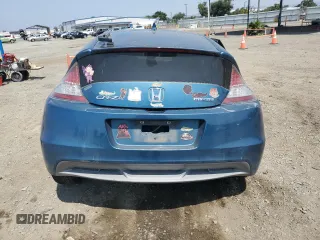 2012 Honda CR-Z EX with VIN JHMZF1D62CS003029, listed as a Copart auction lot 62111505 with 108,128 mi miles and Salvage title. Bid and sale history available at DreamBid. Image 6.