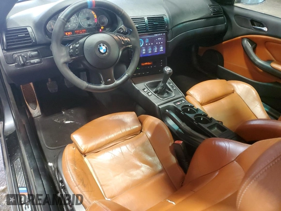 2002 BMW 3 Series M3 with VIN WBSBL93432JR18012, listed as a Copart auction lot 43599395 with 164,924 mi miles and Salvage Title. Bid and sale history available at DreamBid. Image 8.