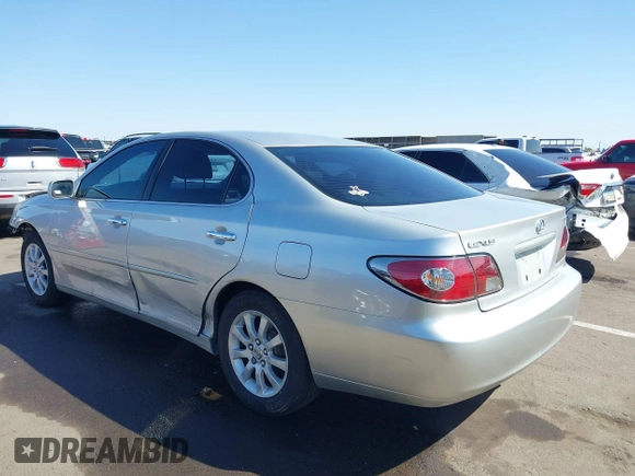 2003 Lexus ES 300 with VIN JTHBF30G330096294, listed as a IAAI auction lot 41760104 with 115,823 mi miles and . Bid and sale history available at DreamBid. Image 3.