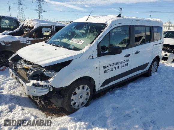 2022 Ford Transit Connect XL с VIN NM0GE9E23N1516821, выставлен на аукционе Copart как лот 85706824 с пробегом 58 219 миль миль и Списание • Salvage title. История ставок и продаж доступна на DreamBid. Изображение 1.