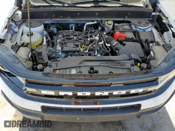 2024 Ford Bronco Sport Outer Banks with VIN 3FMCR9C67RRE78710, listed as a Copart auction lot 61054165 with 13,005 mi miles and Salvage title. Bid and sale history available at DreamBid. Image 12.