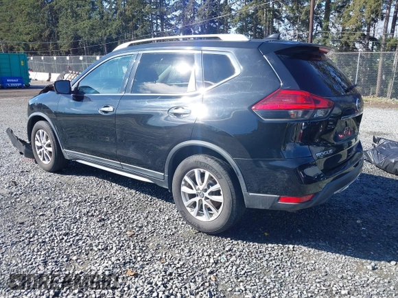 2017 Nissan Rogue SV with VIN KNMAT2MT4HP568220, listed as a IAAI auction lot 41883086 with 98,450 mi miles. Bid and sale history available at carsss.com. Image 3.