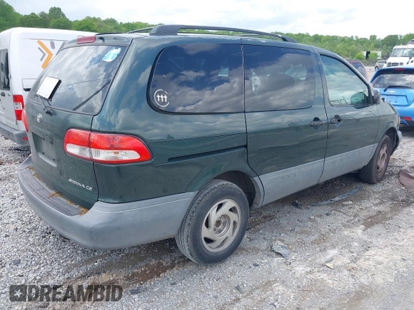 2002 Toyota Sienna CE z VIN 4T3ZF19C72U437680, wystawiony jako IAAI lot #42116161 z przebiegiem 229 779 mil mil oraz . Historia ofert i sprzedaży dostępna na DreamBid. Obrazek 4.