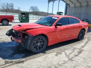 2021 Dodge Charger GT with VIN 2C3CDXHGXMH613146, listed as a Copart auction lot 49817615 with 33,383 mi miles and Salvage Title. Bid and sale history available at DreamBid. Image 1.