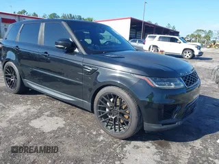 2018 Land Rover Range Rover Sport SE with VIN SALWG2RVXJA699948, listed as a IAAI auction lot 41606181 with 115,834 mi miles and . Bid and sale history available at DreamBid. Image 1.
