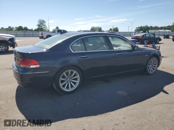 2008 BMW 7 Series 750Li z VIN WBAHN83598DT84968, wystawiony jako Copart lot #55589795 z przebiegiem 211 243 mil mil oraz Szkoda całkowita • Salvage title. Historia ofert i sprzedaży dostępna na DreamBid. Obrazek 3.