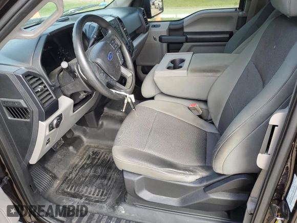 2018 Ford F-150 XL with VIN 1FTEX1CB0JFB12963, listed as a Copart auction lot 51076365 with 107,086 mi miles and Salvage Title. Bid and sale history available at carsss.com. Image 7.