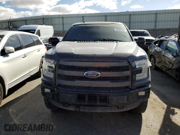 2016 Ford F-150 XLT with VIN 1FTEW1EG9GKD63962, listed as a Copart auction lot 47525745 with 0 mi miles and Salvage Title. Bid and sale history available at carsss.com. Image 5.