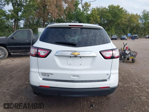 2017 Chevrolet Traverse LT with VIN 1GNKRGKD4HJ338716, listed as a IAAI auction lot 40265414 with 131,097 mi miles and . Bid and sale history available at DreamBid. Image 16.