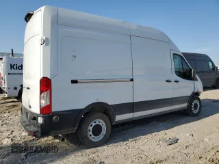 2023 Ford Transit Cargo with VIN 1FTBR1X85PKA18265, listed as a Copart auction lot 46714385 with 62,737 mi miles and Salvage Title. Bid and sale history available at DreamBid. Image 3.