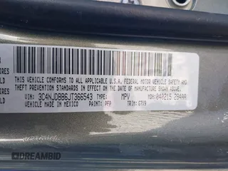 2018 Jeep Compass Latitude with VIN 3C4NJDBB6JT366543, listed as a IAAI auction lot 41553049 with 123,251 mi miles. Bid and sale history available at carsss.com. Image 9.