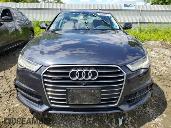 2018 Audi A6 Prestige with VIN WAUH3AFC2JN002285, listed as a Copart auction lot 58360955 with 101,187 mi miles and Salvage title. Bid and sale history available at DreamBid. Image 5.