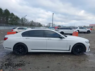 2022 BMW 7 Series 740i with VIN WBA7T2C03NCH94625, listed as a IAAI auction lot 41632368 with 41,953 mi miles. Bid and sale history available at carsss.com. Image 14.