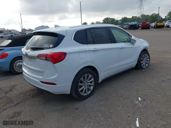 2020 Buick Envision Essence with VIN LRBFXCSA4LD150105, listed as a IAAI auction lot 40139829 with 26,982 mi miles. Bid and sale history available at carsss.com. Image 4.