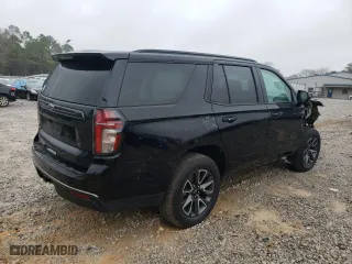 2021 Chevrolet Tahoe Z71 with VIN 1GNSKPKDXMR366780, listed as a Copart auction lot 47594175 with 68,836 mi miles and Salvage Title. Bid and sale history available at carsss.com. Image 3.
