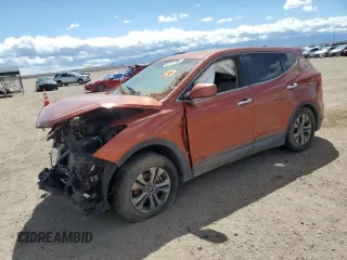 2016 Hyundai Santa Fe z VIN 5XYZT3LB8GG317476, wystawiony jako Copart lot #51715705 z przebiegiem 97 508 mil mil oraz Szkoda całkowita • Salvage title. Historia ofert i sprzedaży dostępna na DreamBid. Obrazek 1.