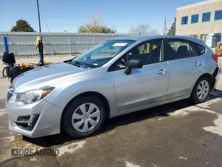 2015 Subaru Impreza 2.0i z VIN JF1GPAA67FH276453, wystawiony jako Copart lot #52321875 z przebiegiem 139 133 mil mil oraz Szkoda całkowita • Salvage title. Historia ofert i sprzedaży dostępna na DreamBid. Obrazek 1.