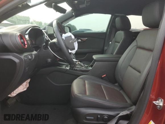 2024 Chevrolet Blazer RS with VIN 3GNKBKRS7RS121821, listed as a Copart auction lot 60870335 with 12,155 mi miles and Salvage title. Bid and sale history available at DreamBid. Image 7.