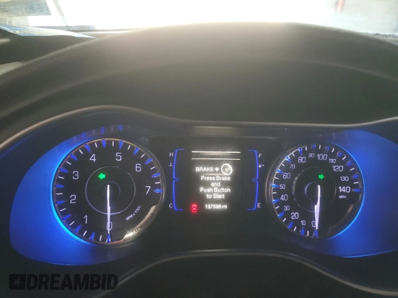 2015 Chrysler 200 Limited with VIN 1C3CCCAB5FN611096, listed as a Copart auction lot 60719625 with 157,596 mi miles and Clean title. Bid and sale history available at DreamBid. Image 9.