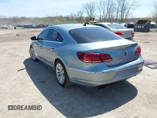 2013 Volkswagen CC Sport with VIN WVWBN7AN6DE536425, listed as a IAAI auction lot 42091513 with 180,753 mi miles. Bid and sale history available at carsss.com. Image 3.