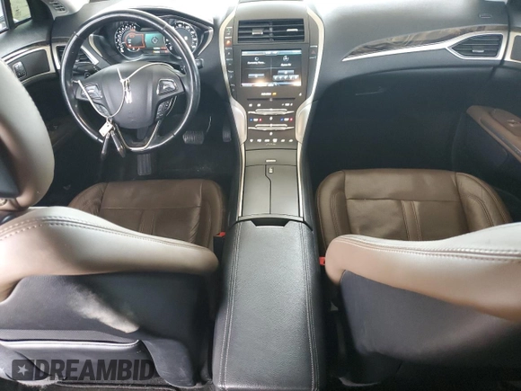 2016 Lincoln MKZ with VIN 3LN6L2J9XGR615607, listed as a Copart auction lot 53950915 with 100,368 mi miles and Salvage Title. Bid and sale history available at DreamBid. Image 8.