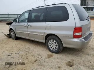 2004 Kia Sedona LX with VIN KNDUP131246544574, listed as a Copart auction lot 87650855 with 85,972 mi miles and Salvage Title. Bid and sale history available at carsss.com. Image 2.