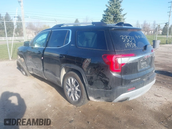 2022 GMC Acadia SLT with VIN 1GKKNULS3NZ113334, listed as a IAAI auction lot 42044885 with 51,480 mi miles and . Bid and sale history available at DreamBid. Image 3.