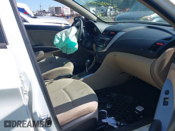 2016 Hyundai Accent SE with VIN KMHCT4AEXGU954727, listed as a IAAI auction lot 39864824 with Not Provided miles and . Bid and sale history available at DreamBid. Image 5.