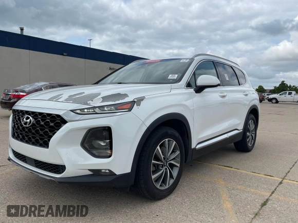 2019 Hyundai Santa Fe SEL z VIN 5NMS33AD4KH045481, wystawiony jako Copart lot #61013525 z przebiegiem 149 253 mil mil oraz Czysty tytuł • Clean title. Historia ofert i sprzedaży dostępna na DreamBid. Obrazek 2.